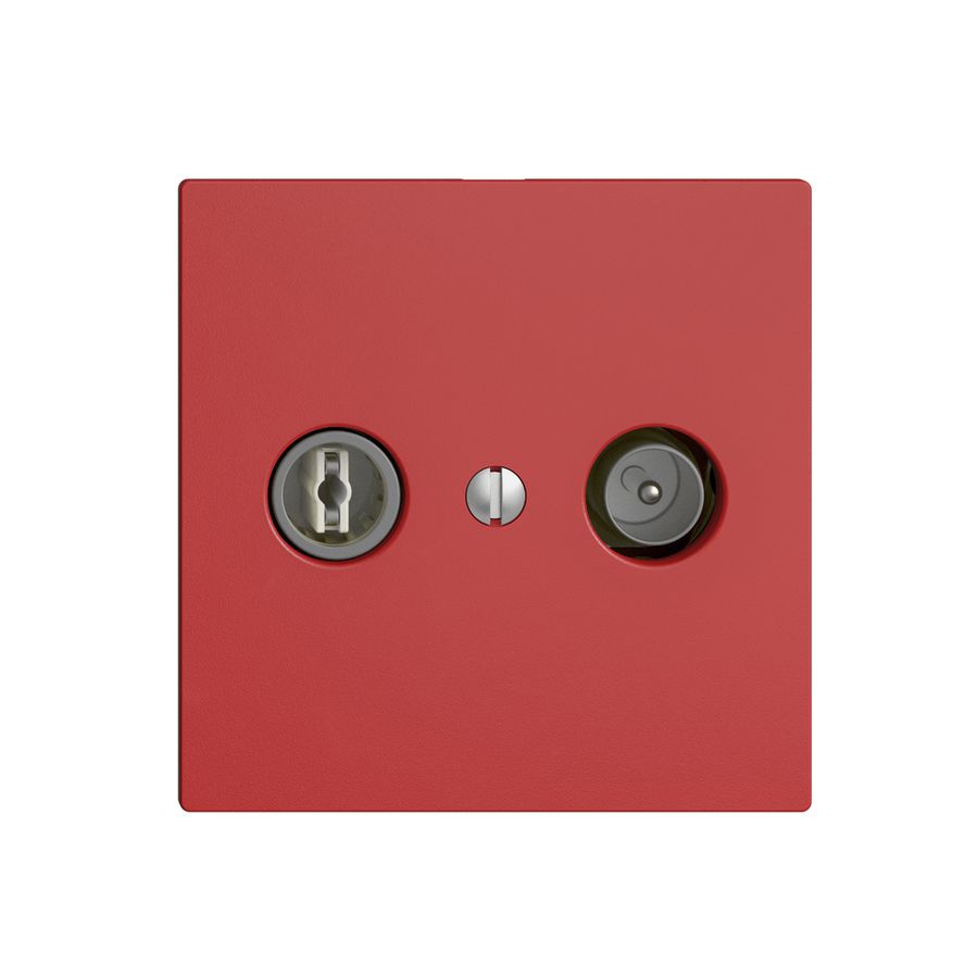 UP-TV-R-Dose EDIZIOdue 15dB berry Breitbanddose 5…2000MHz, F