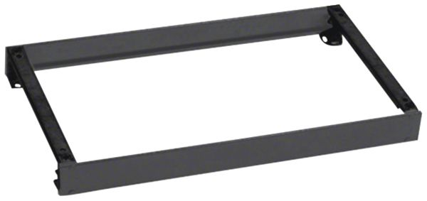 Socle Hager FZ915WE 1349×100×375mm complet noir acier