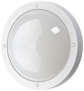Lampada apparente LED SG Primo HF 10W 740lm 830 IP65 Ø270mm bianco