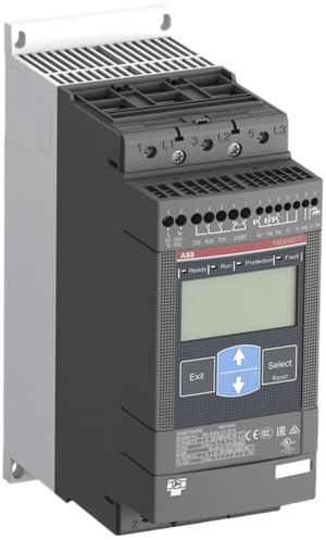 Starter progressivo ABB PSE 7.5kW/15kW (230V/400V), tensione d.com. 100…250VAC