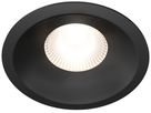 Downlight LED Plejd DWN-02-B 8W 515lm 2200…4000K IP44 REG Ø94mm nero