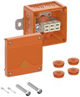 AP-Abzweigdose Spelsberg WKE 2 Duo 3×4mm² E90 100×100×70mm IP66 or