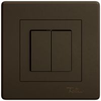 UP-Drucktaster EDIZIO.liv SNAPFIX® 2×AR/1P br