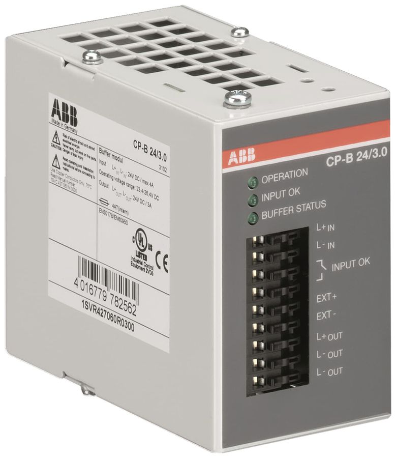 Module tampon ABB CP-B 24/3.0, pour alimentation, 24V/3A 1000Ws