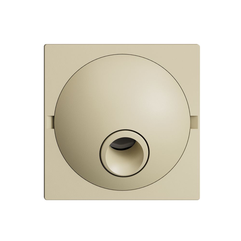 UP-Anschlussdose EDIZIOdue 8L für Rufleuchte, vanille