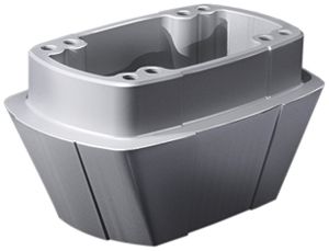 Adattatore Rittal CP 6218.640 per CP120/CP180 alluminio