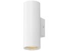Applique SLV ASTO TUBE GU10 2×10W Ø70×200mm blanc