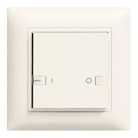 Tasto INC ZEP 1c/1t ON-OFF con LED EDIZIOdue bianco