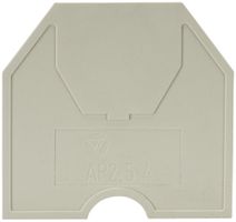 Abschlusswand Wieland für 4mm² grau