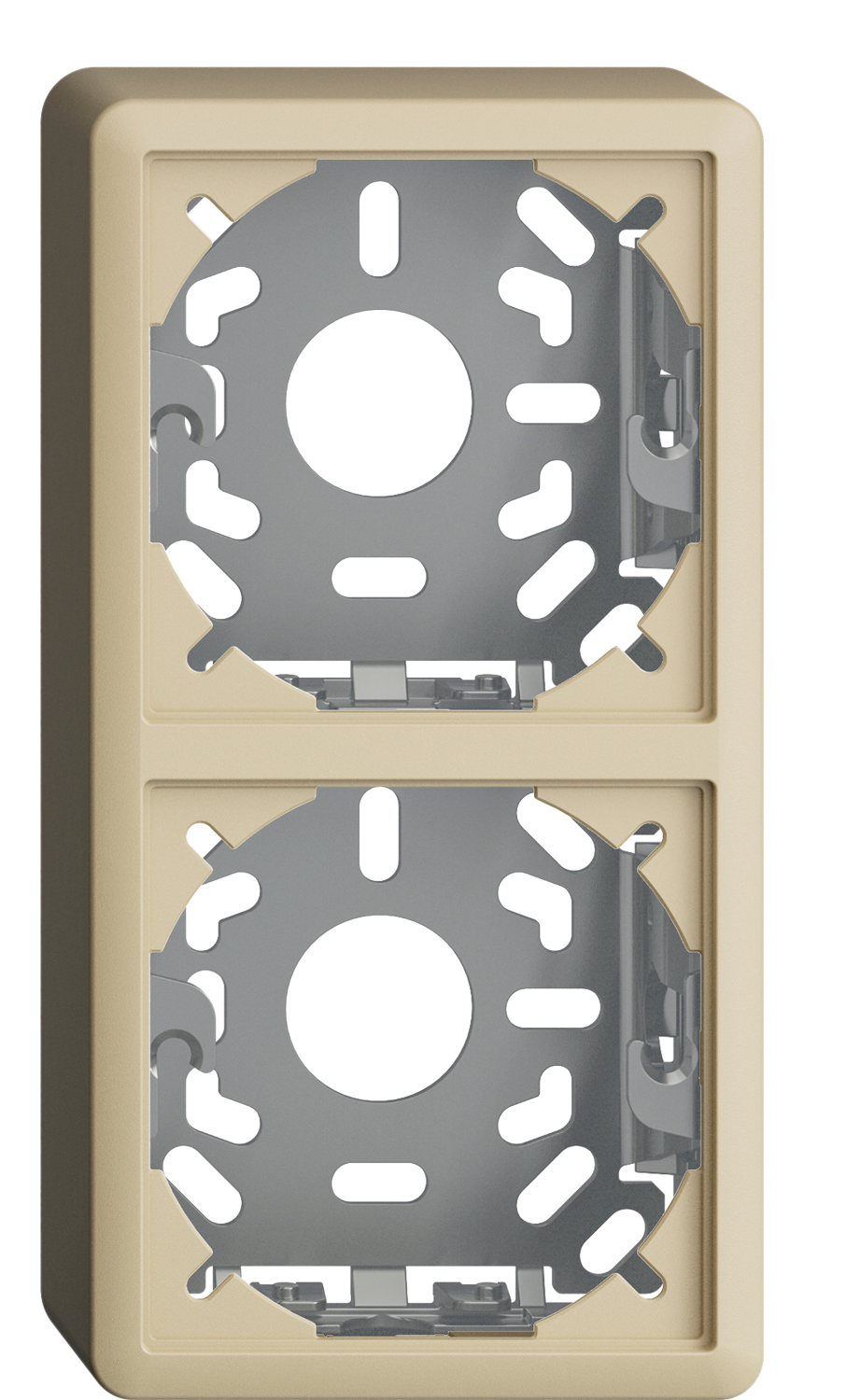 AP-Kopfzeile EDIZIOdue 2×1 FX39 vanille