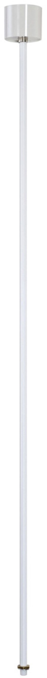 Pendelabhängung starr SLV für Stromschiene EUTRAC 3-phasig, 1200mm, weiss