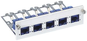 Elemento universale JK freenet R&M 5×RJ45 cat.6 non schermato