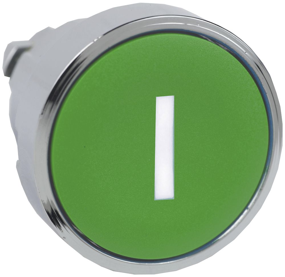 Tête pour cont.pouss.touche I vert