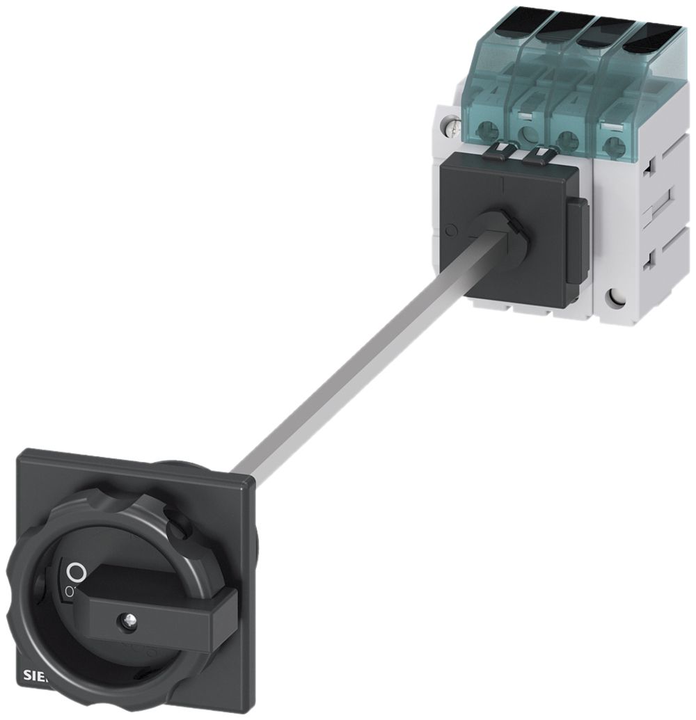Interrupteur de charge Siemens SENTRON 3LD3 sol 25A 3LN +1F/1O 66×66mm no