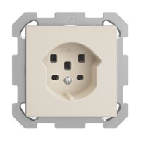UP-Steckdose EDIZIOdue T25 16A crema, mit Steckklemmen
