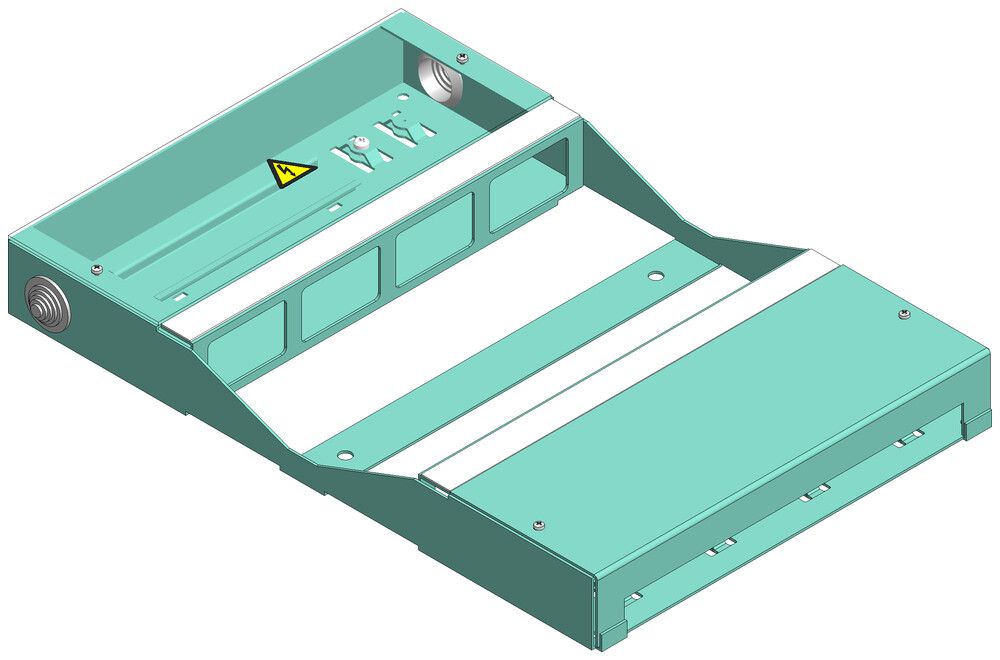 Boden-Anschlusskasten Woertz