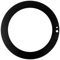 Abdeckring LEDVANCE UNIVERSAL Ø229×22mm Stahl schwarz