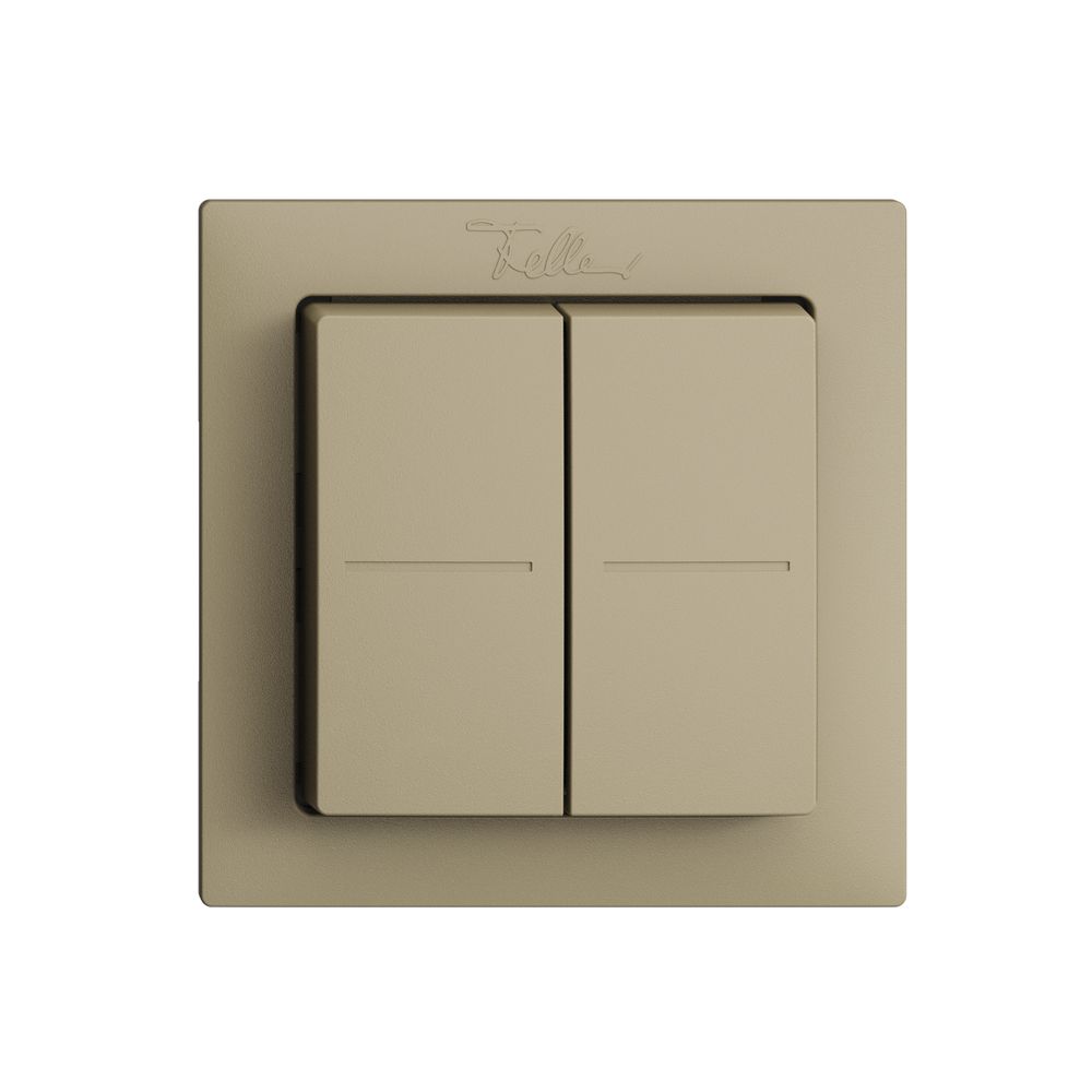 Funktaster Smart Light Control Feller EDIZIOdue F, Philips Hue 4K/2T, sand