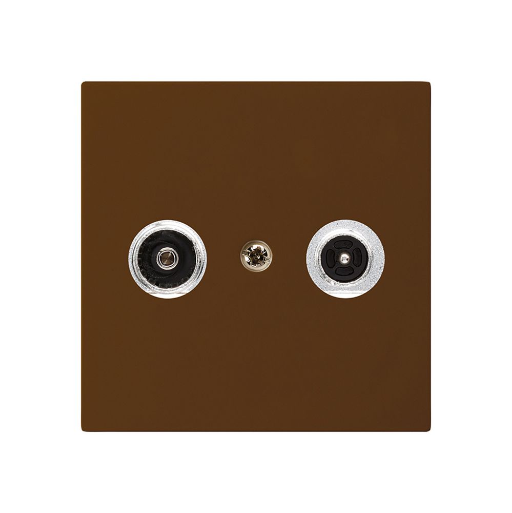 Prise antenne kallysto R/TV montage A 23dB 2GHz brun