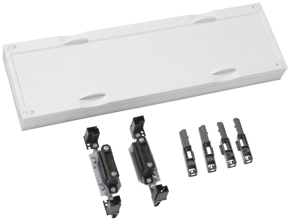 Kit Hager univers N 150×500mm pour rails collecteurs distance 60mm 1 pôle