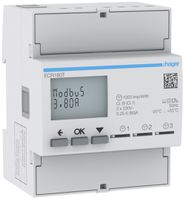 REG-Energiezähler HA ECR180T 3×1P direkt 80A Modbus Import+Export 2T+8T
