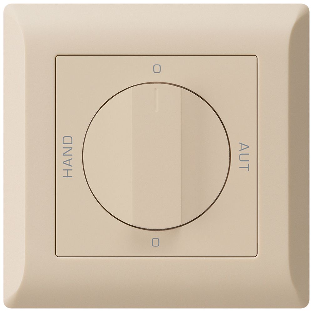 UP-Drehschalter 0-Hand-0-Aut. kallysto.line 2/1L beige mit Drehgriff