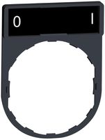 Plaquette Schneider Electric O-I