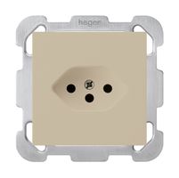 Prise ENC kallysto T13 beige avec plaque de fixation