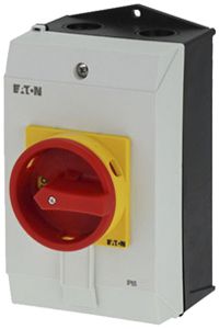 Sectionneur de charge AP Eaton P1-40/I2H/SVB/N 4P 40A 690V IP65 rouge