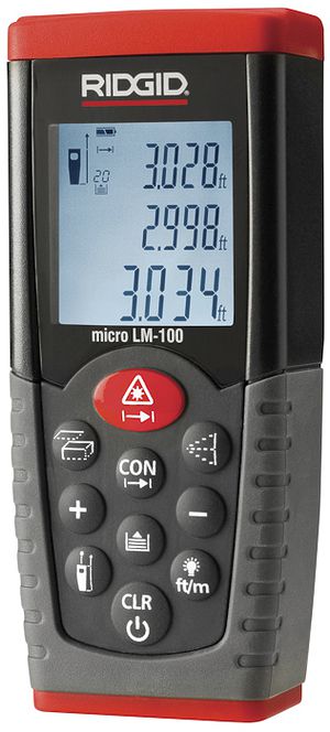 Laser-Entfernungsmesser RIDGID micro LM-100