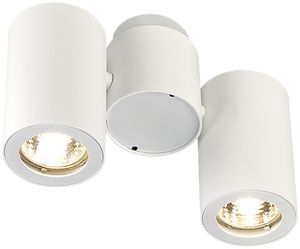Plafonnier/Applique SLV ENOLA_B SPOT, 2×GU10 50W IP20 blanc