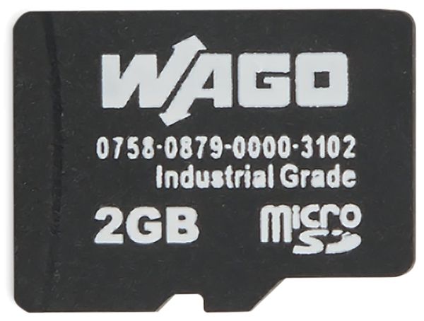 Carte mémoire WAGO SD Micro, 2 Go