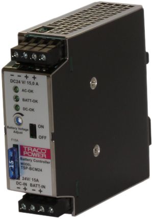 Batterie-Controller-Modul Traco Power TSP-BCM24, für USV 24VDC 15A 360W