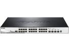 Switch D-Link DGS-1510-28XMP/E, 28-Port smart managed Layer2/3 Gigabit PoE+