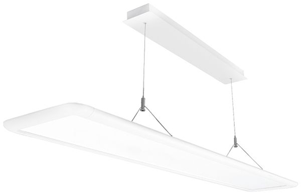 LED-Pendelleuchte SG Sense Air 36W 3500lm 830 DALI dir./indir.1200mm weiss