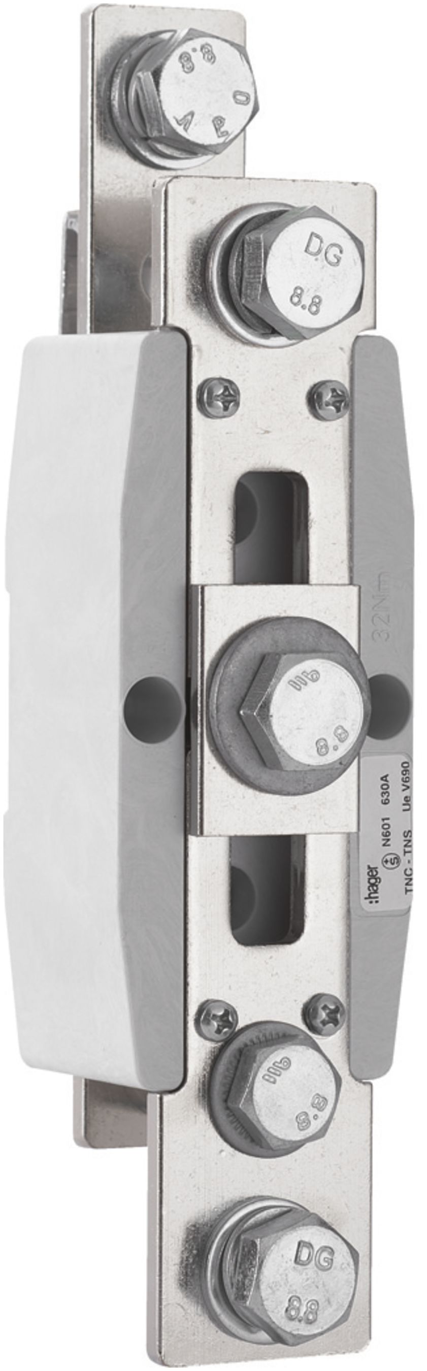 Sezionatore di neutro Hager 630A per TN-C, TN-S e TT da avvitare