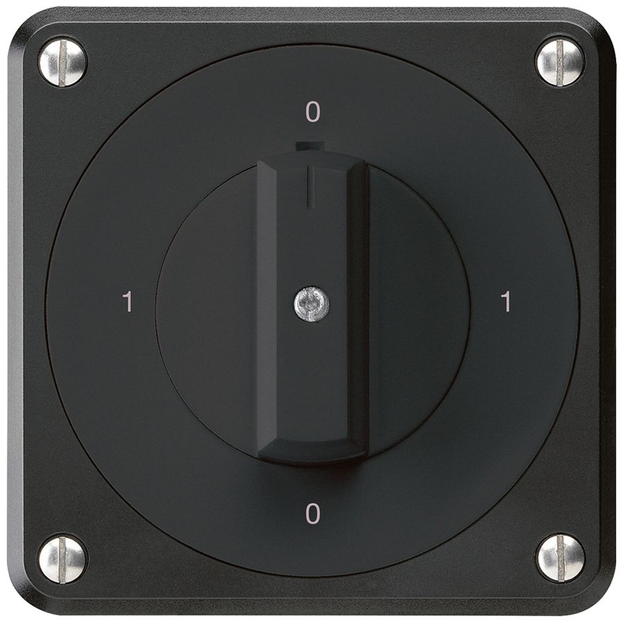 UP-Drehschalter robusto IP55 Schema 0/3P schwarz