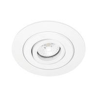 Collerette de décoration, Ø68-120mm pour Spot encastré TK-Disc blanc mat