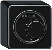 Termostato ambiente AP origin riscaldamento pavimento 230VAC 5…30°C 10A nero