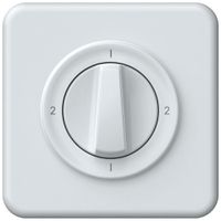 Interrupteur rotatif ENC origin commutateur 3/1L 16A 250V 1-2-1-2 92×92mm blanc