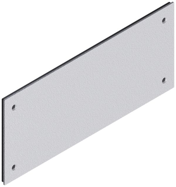 Couvercle étanche Quox 265×115mm aluminium blanc laqué IP54