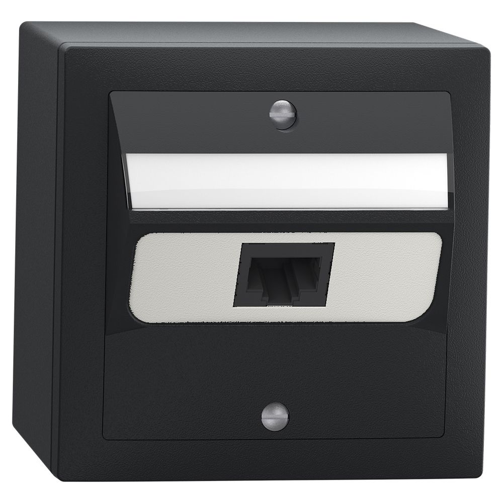 AP-Anschlussdose SIDUS 1×RJ45 anthrazit