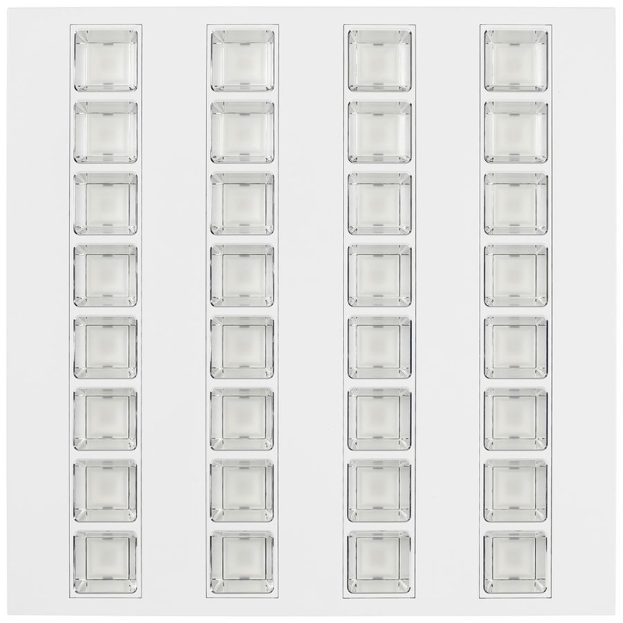 LED-Panelleuchte Sylvania OPTIX 44W 4500lm 4000K DIM 596×596×38mm weiss