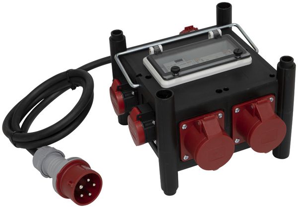 Stromverteiler Brennenstuhl 2×CEE16+1×CEE32+2×T23+2×T25 2m 5×4mm²