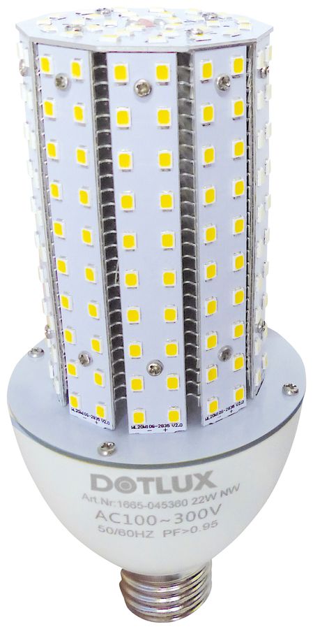 Lampada LED DOTLUX RETROFITprotect, E27 18W 2880lm 4500K