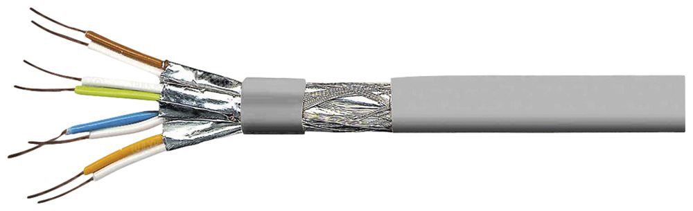 Datenkabel VALUE Solid Kat.8.1 S/FTP 4P AWG22 2000MHz Dca grau 100m