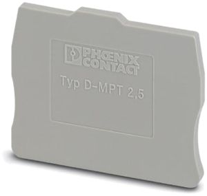 Coperchio Phoenix Contact grigio per MPT 2.5