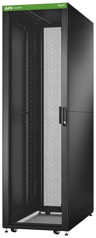 Netzwerkschrank Easy Rack 600mm/42HE/1200mm mit Seitenwände schwarz