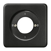 UP-Frontset FH 0-1-0-1 schwarz für Schlüsselschalter