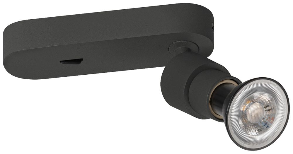 Spot SLV PURI 2.0 Basic CW GU10 1×6W REG 150×42×80mm nero